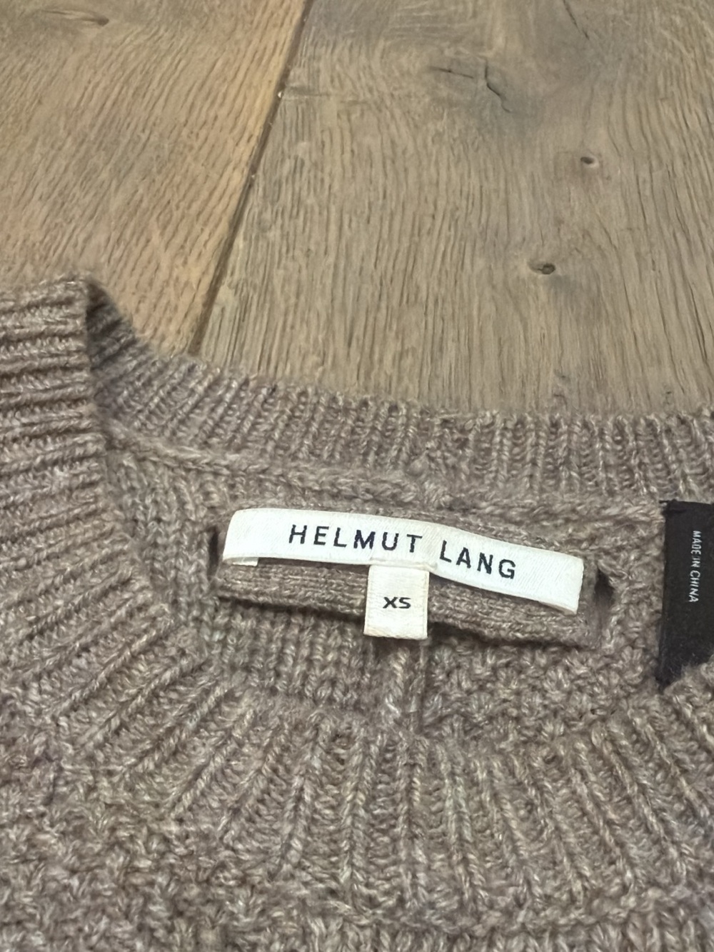 Helmut Lang side split sweater - Picture 2 of 4